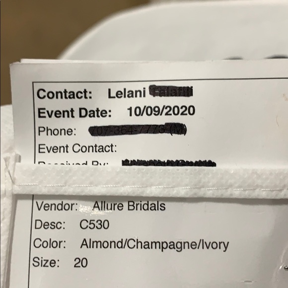 Allure Couture C530 Bridal Gown - Picture 4 of 8